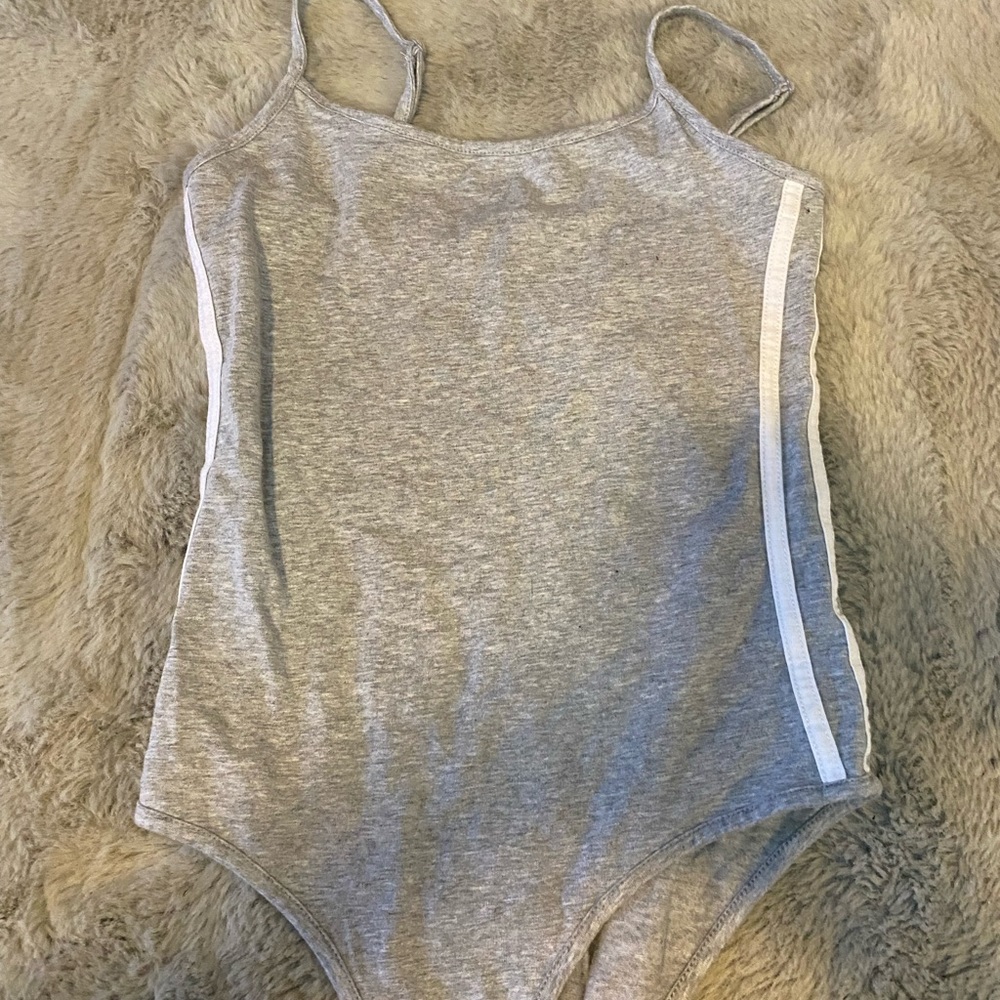 Grey one piece